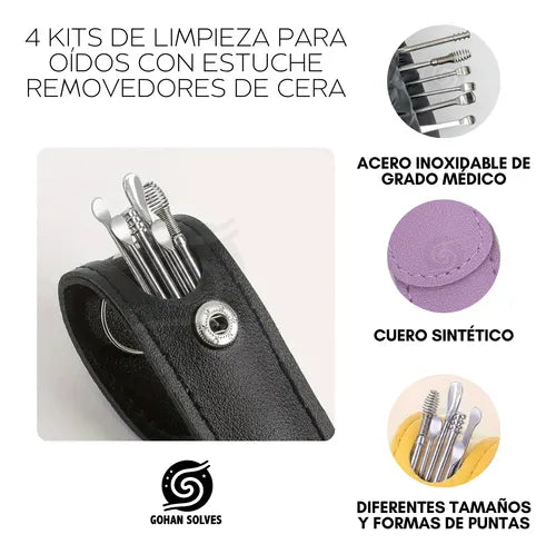 Kit Limpia Oidos 2x1